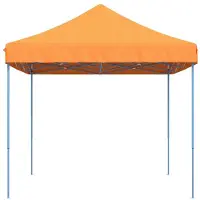 vidaXL Tente de réception pliable Pop-Up Orange 440x292x315 cm