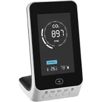 Suomen Lämpömittari 31.5010.02 Co2 Meter Noir