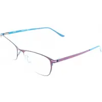 Safilo Lunettes de Vue SA 6051 52/18/140 Matt plum matt petrol Stainless steel WOMAN SA 6051