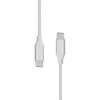 XLayer Câble USB-C vers Type-C métallisé Premium, 1,5 m, argent, marque
