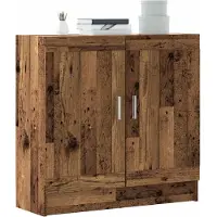vidaXL Meuble vieux bois 82,5x30,5x80 cm bois d'ingénierie