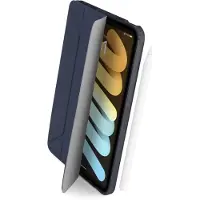Pipetto Origami No1 Original Case Schutzhülle für Apple iPad mini (2024/2021) dunkelblau (Apple iPad mini 2021), Étui pour tablette, Bleu