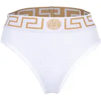 Versace Slip 'TOPEKA' or / blanc