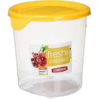Curver Récipient Alimentaire Fresh & Go 1L Okrągły Yellow 182249