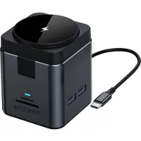 BlitzWolf Bw-th17 + 15w 9 In 1 Hub Argenté