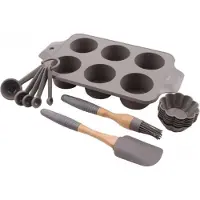 Kassel Set de cuisson pour muffins en silicone 93703