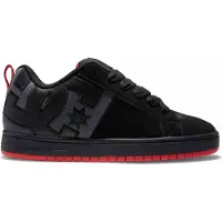 Dc-shoes Baskets basses gris foncé / rouge / noir