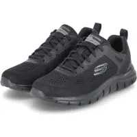 SKECHERS Baskets basses 'Track Broader' noir