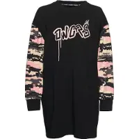 Dangerous DNGRS Kleider Long Sleeve Short Dress Noir S Femme