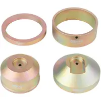 Ks Tools Jeu de douilles pour essieu arrière pour Volkswagen / Audi / Seat / Skoda, 4 pièces ( 440.0210 )