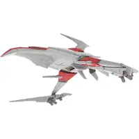 Plum Silver Dariusburst Cs Core Legend Hawk 3f-1b Space Fighter Plastic Kit 1/144 14 Cm Argenté