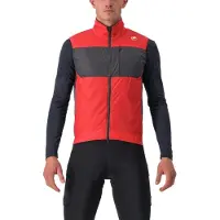 Castelli Unlimited Puffy Gilet Rouge S Homme