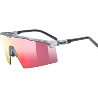 Uvex Flowline, lunettes de soleil, noir