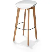 Essentials Keeve – Tabourets de bar empilables avec coques d'assise basses, lot de 4