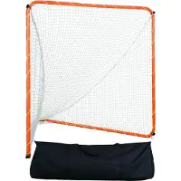 Vevor But de Crosse Portable 2,1x1,8x1,8 m Cage de Lacrosse avec Filet et Sac de Transport Pratique Configuration Facile Équipement d’Entraînement dans l’Arrière-Cour Jardin Parc Extérieur pour Jeunes