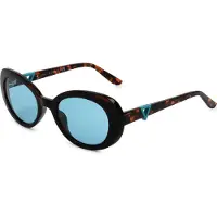 GUESS - Lunettes de soleil - GU7632-52V - Femmes - saddlebrown