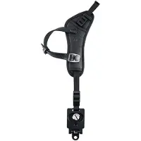 JJC HS PRO1M Hand Grip Strap (incl. Quick Release Plate) Noir (Dragonne), Sangle pour appareil photo, Noir