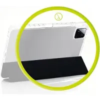 Mobile Origin Etui pour tablette Easy, transparent - Xiaomi Pad 7S Pro (Xiaomi Pad 7 Pro), Étui pour tablette, Noir, Transparent