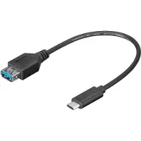 Goobay USB 3.0 adaptateur [1x USB-C? prise mâle - 1x USB 3.0 femelle A] noir Goobay