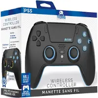 Freaks and Geeks Manette sans fil Bluetooth Noir pour PS5