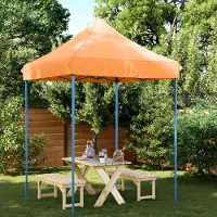 Prolenta Maison Exclusive - Tente de réception pliable Pop-Up orange 200 x 200 x 306 cm