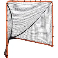 Vevor But de Crosse Portable 2,1x1,8x1,8 m Cage de Lacrosse avec Filet et Sac de Transport Pratique Configuration Facile Équipement d’Entraînement dans l’Arrière-Cour Jardin Parc Extérieur pour Jeunes