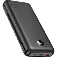 Veger powerbank 30 000 mAh PD QC3.0 3A 20W L30 (W3008PD) schwarz