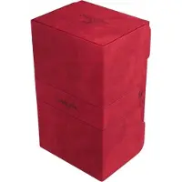GameGenic Coffre de terrasse convertible Stronghold 200+ XL | manches doubles | Protecteur de jeu de cartes avec tiroir d'accessoires | Surface Nexofyber