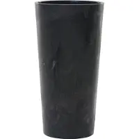 Siena Garden Pflanzgefässe LOCON STONE schwarz Betonoptik, 30 x 57 cm Kunststoffgefäss mit Einsatz (30 x 57 cm)