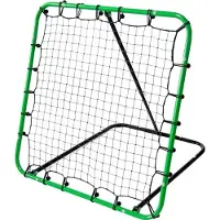 Enero Football Rebounder Filet Sports Kickback Cadre d'entraînement de football But de football 120x120CM
