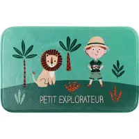 Douceur D`Interieur tapis rectangle, 45 x 75 cm, velours imprimé, leo (45 x 75 cm)