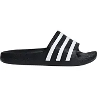Adidas Claquettes / Tongs 'Adilette Aqua' noir / blanc