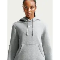 Nike Sweat-shirt 'PHNX FLC' gris foncé / blanc