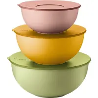 Guzzini Everywhere Bio Set Food Container 3 Pieces Rose