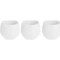 Usorteret set 3 pots de réserve d'eau 13 cm blanc (16.50 x 14.50 cm)