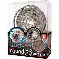 Educa Puzzle 3d Rond De Charles Fazzino