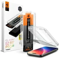 Spigen Protection d'écran en verre trempé GLAStR Privacy Applicator - lot de 1 pour Apple iPhone 17 Pro Max