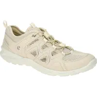 Ecco Chaussure à lacets 'Terracruise' beige / argent / blanc