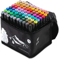 Nukido Marqueurs à alcool avec sachet 80 pcs NK-912