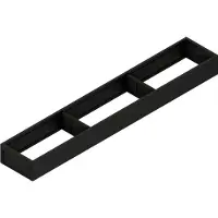 Blum Cadre pour LEGRABOX/MERIVOBOX AMBIA-LINE 100, Range-couverts, Noir