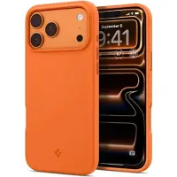 Spigen Étui Silicone Fit Mag MagSafe pour iPhone 17 Pro Max - Orange