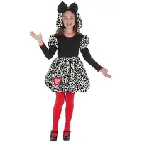 Creaciones Llopis Déguisement Fille Coeur Dalmatien