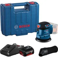 Bosch Gex 185-Li Ponceuse excentrique 1 X 4.0Ah + Mallette 06013A5021