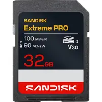 SanDisk Extreme Pro 32gb Sd Card Clair