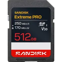 SanDisk Extreme Pro 512 Go SDXC UHS-I