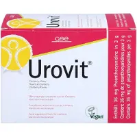 GSE Vertrieb Biologische Nahrungsergänzungs- & Heilmittel Urovit poudre de cranberry, 30 pcs. Sachets