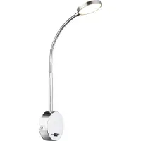 Globo Applique murale Pegasi chrome avec cordon
