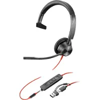 Poly Blackwire 3315 - Blackwire 3300 series - Casque