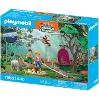 Playmobil Fun Birthday Party Construction Game Vert Enfants