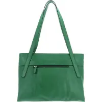 PICARD Cuir sac à épaule sac shopper Felicita Shopper Green vert